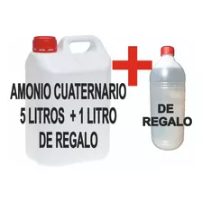 Desinfectante Amonio Cuaternario 5 Litros + 1 Lt De Regalo