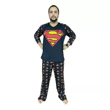 Pijama Superman Longo Dia Dos Pais