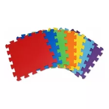 Set X 24 Pisos Goma Eva Encastrable 50x50 10mm Envío Gratis