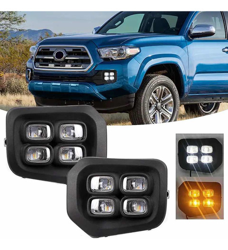 Drl Luz Diurna Toyota Tacoma 2016-2020 Foto 3