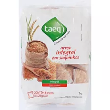 Arroz Integral Tipo 1 Taeq Pacote 1kg Com 8 Saquinhos