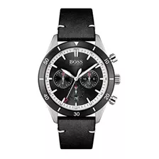 Reloj De Cuarzo De Acero Inoxidable Para Hombre Boss Black C