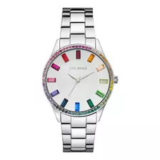 Steve Madden Reloj De Pulsera Con Detalles De Cristal Genui