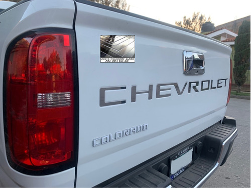 Letras Logotipo Tapa Batea Chevrolet Colorado  2020-22 Inox Foto 9