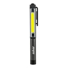 Lanterna Caneta Imã Led Solver Slp-20 Automotivo Eletrica Cor Da Luz Branca Cor Da Lanterna Preto