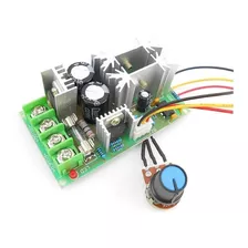 Controlador Pwm 20a 10v-60v Dc Controle De Rotação Motor Dc 