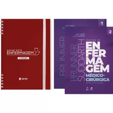 Sanar Note Enfermagem, 3ª Edição 2023 + Brunner & Suddarth - Tratado De Enfermagem Médico-cirúrgica - 2 Vols, 15ª Edição 2023