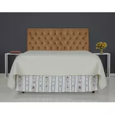 Cabeceira Padua De Cama Box Casal 138 Cm Terracota Cf