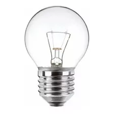 Pack X10 Lampara Gota 5w-e27 Incandescente Transparente Mp