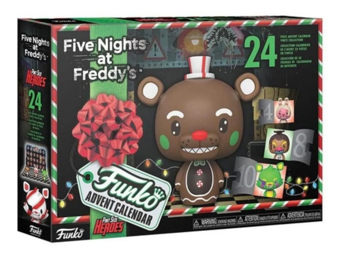 Calendario Funko Advent Calendar Five Nights at Freddys Mebuscar Brasil