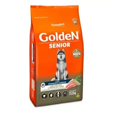Alimento Golden Premium Especial Formula Para Cão Senior Todos Os Tamanhos Sabor Frango E Arroz Em Sacola De 15kg