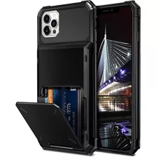 Vofolen Compatible Con iPhone 12 Pro Case 5g Wallet 4 Ranura