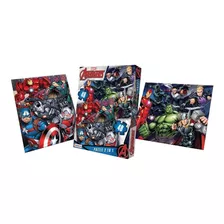 Puzzle Avengers X 2 Rompecabezas 48 Piezas Marvel Avenger