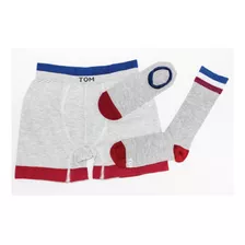 Pack 1 Boxer + 2 Pares De Medias Tom (ciudadela) Art. 6615