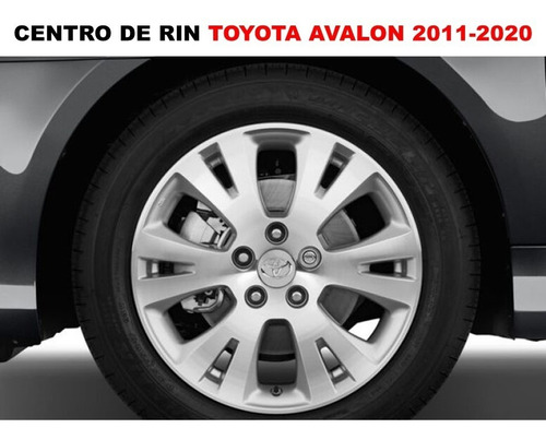 Kit De 4 Centros De Rin Toyota Avalon 11-20 62 Mm Corrugados Foto 6