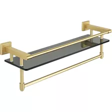 Estante De Baño Alise Glass Shelf Sus 304 De Acero Inoxidabl