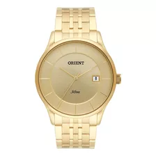 Relógio Orient Masculino Classic Analógico Dourado Mgss1127