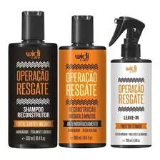 Kit Widi Care Operação Resgate Shampoo + Mascara + Leave-in