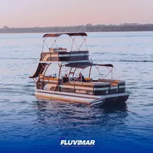 Pontoon Modelo F Boat 9500 Duplo Deck (catamarã) Fluvimar 
