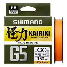 Multifilamento Shimano Kairiki G5 Sinking Tienda R&b!!