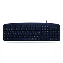 Teclado Multimedia Usb Kb-200 Mlab Color Del Teclado Negro