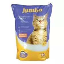 Areia Higiênica Micro Cristais De Sílica Jambo Pet 1,8kg