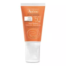 Protector Solar Avène Fluido Fps 50 Color Mat-perfect En Tubo Dosificador De 50 Ml