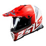 Primera imagen para búsqueda de casco moto ls2 mx436 pioneer evo evolve rojo blanco