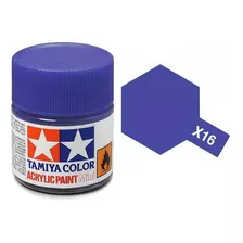 Tinta Acrílica Mini X-16 Púrpura (10 Ml) - Tamiya 81516