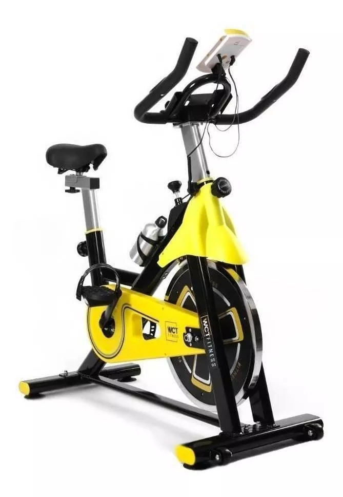 Bicicleta Ergométrica Wct Fitness 10100019 Para Spinning Preta
