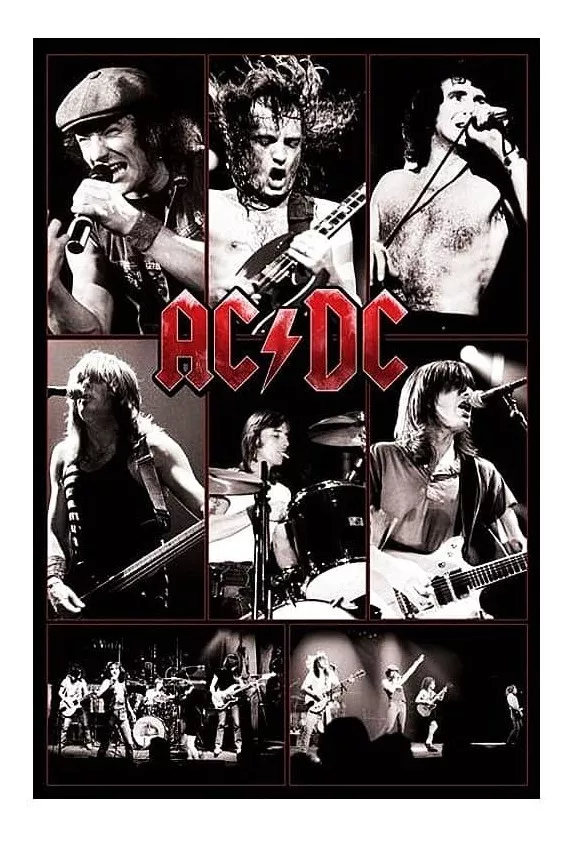 Poster Acdc - Live