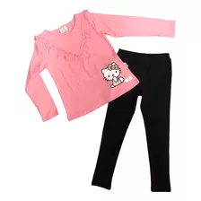 Conjunto Polera+calza Hello Kitty S121766-05