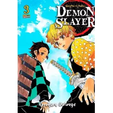 Demon Slayer - Kimetsu No Yaiba, Mangá Vol. 3, 4 E 5