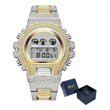 Reloj Electrónico Missfox Casual Diamond Calendar
