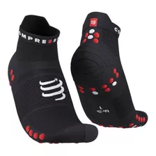 Meia De Compressão Compressport Corrida V4.0 Cano Curto