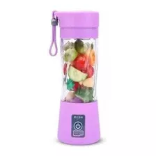 Mini Liquidificador Lavanda Mixer Juice Cup Portatil 380ml