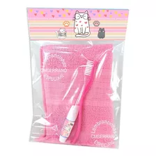 23 Lembrancinha Kit Higiene Bucal Personalizado Festa Pijama