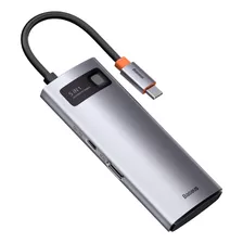 Hub Adaptador Usb-c 5en1 Baseus Metal Gleam Series Usb Hdmi