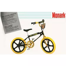 Quadro Vintage 20x30: Monark - Bmx Pantera Goldstar # Novo