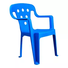 Poltroninha Kids Cadeira De Plástico Menino Ou Menina Mor