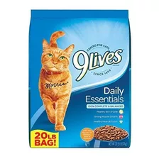 9lives 20 Lb Daily Essentials Comida Para Gatos Seca, Grande