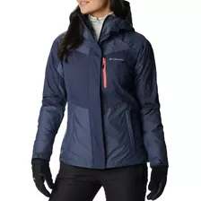 Campera Ski Mujer Columbia Rosie Run Impermeable Termica