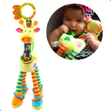 Girafinha Girafa Mordedor Pelúcia Brinquedo De Bebê Promoção