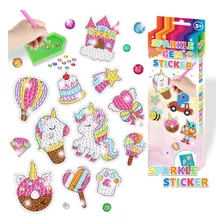 Kit Colorir Aplique Strass Diamante Adesivos Diamond Sticker