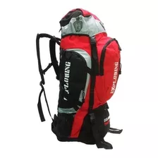 Mochila De Camping Horizon Exploring 55l Mc5389 - Clio Style Cor Vermelho Desenho Do Tecido Liso