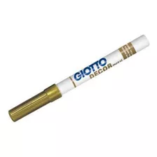 Caneta Permanente Decor Metal Ouro - Giotto