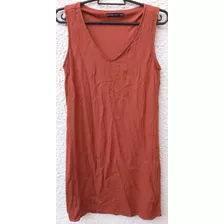 Vestido Dama Hering Talle Xp/xs Color Ocre.