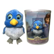 Boneca Pelúcia Pássaro Mia Azul - Princesinha Sofia Disney