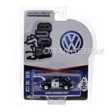 Volkswagen Fusca México Police 1:64 Greenlight