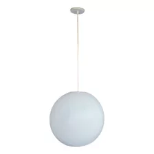 Colgante Globo Esfera Pvc Opal 50 Cm Deco Apto Led E-27 